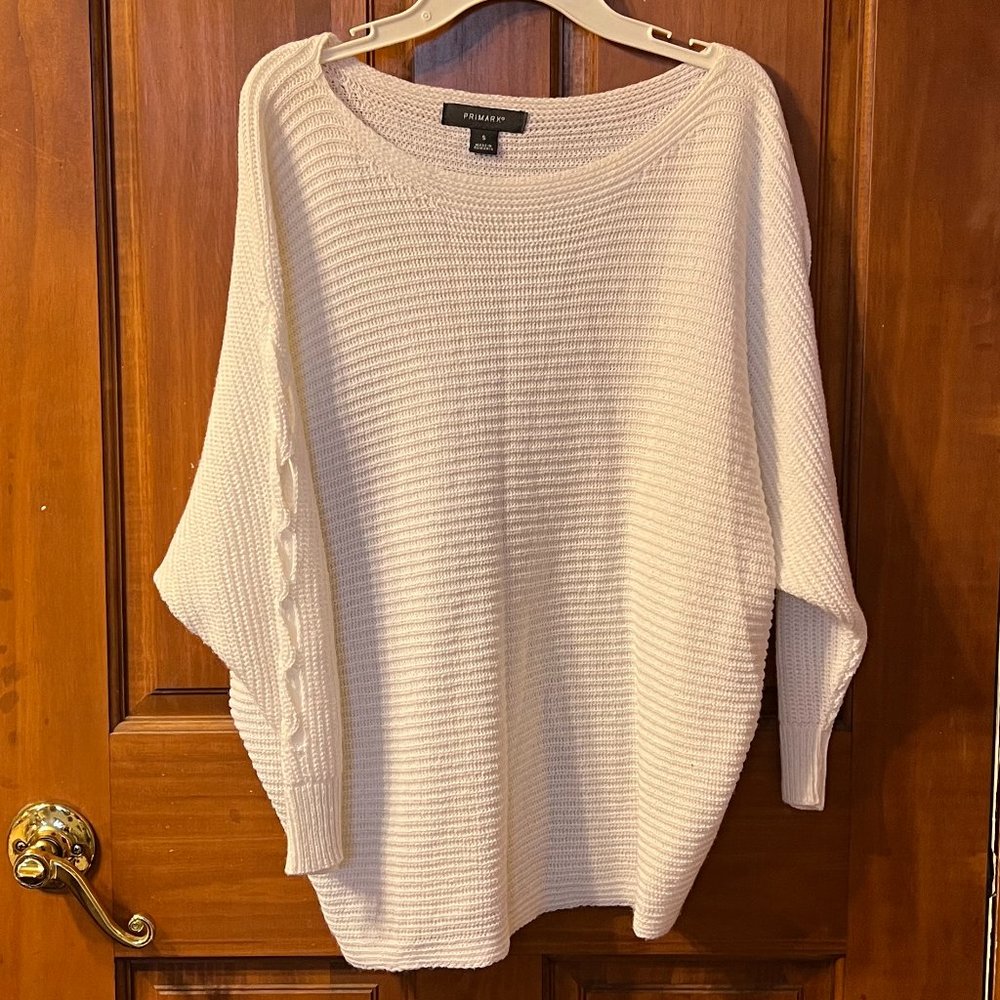 Primark White Knit Sweater
